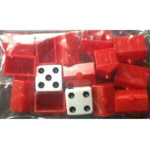 new Package of 12 Monopoly Game Hotels  ( brand new lopen package )